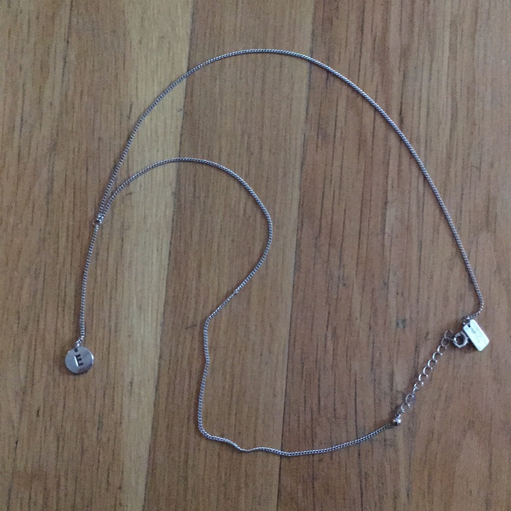 “E” Necklace